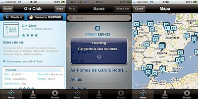 aplicación para conocer los mejores gintonics en iphone
